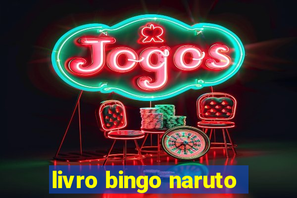 livro bingo naruto