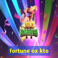 fortune ox kto