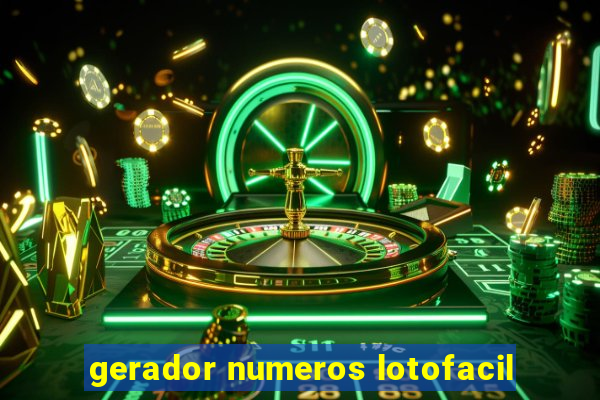 gerador numeros lotofacil