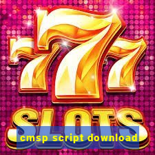 cmsp script download