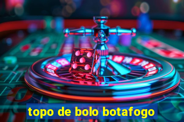 topo de bolo botafogo