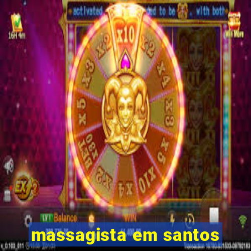 massagista em santos