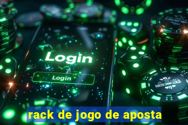 rack de jogo de aposta