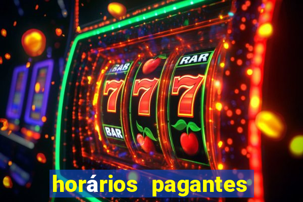 horários pagantes pg soft