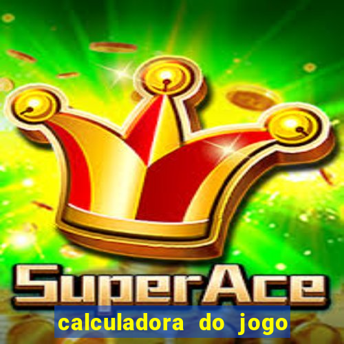 calculadora do jogo do bicho