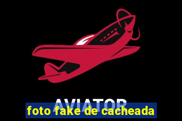 foto fake de cacheada