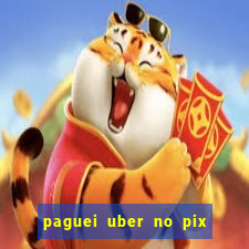 paguei uber no pix e nao achou motorista