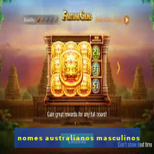 nomes australianos masculinos